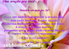 Uma orao para voc