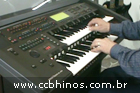 CCB HINOS Hino 66 Senza Penna e Senza Inchiostro do hinrio 01 Orgo Yamaha Electone EL 90
